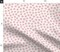 Pink Polka Dot Hand Painted Medium Scale Whimsical Boho Chic Custom Printed Fabric by Spoonflower Various Fabrics by the Yard or Fat Quarter